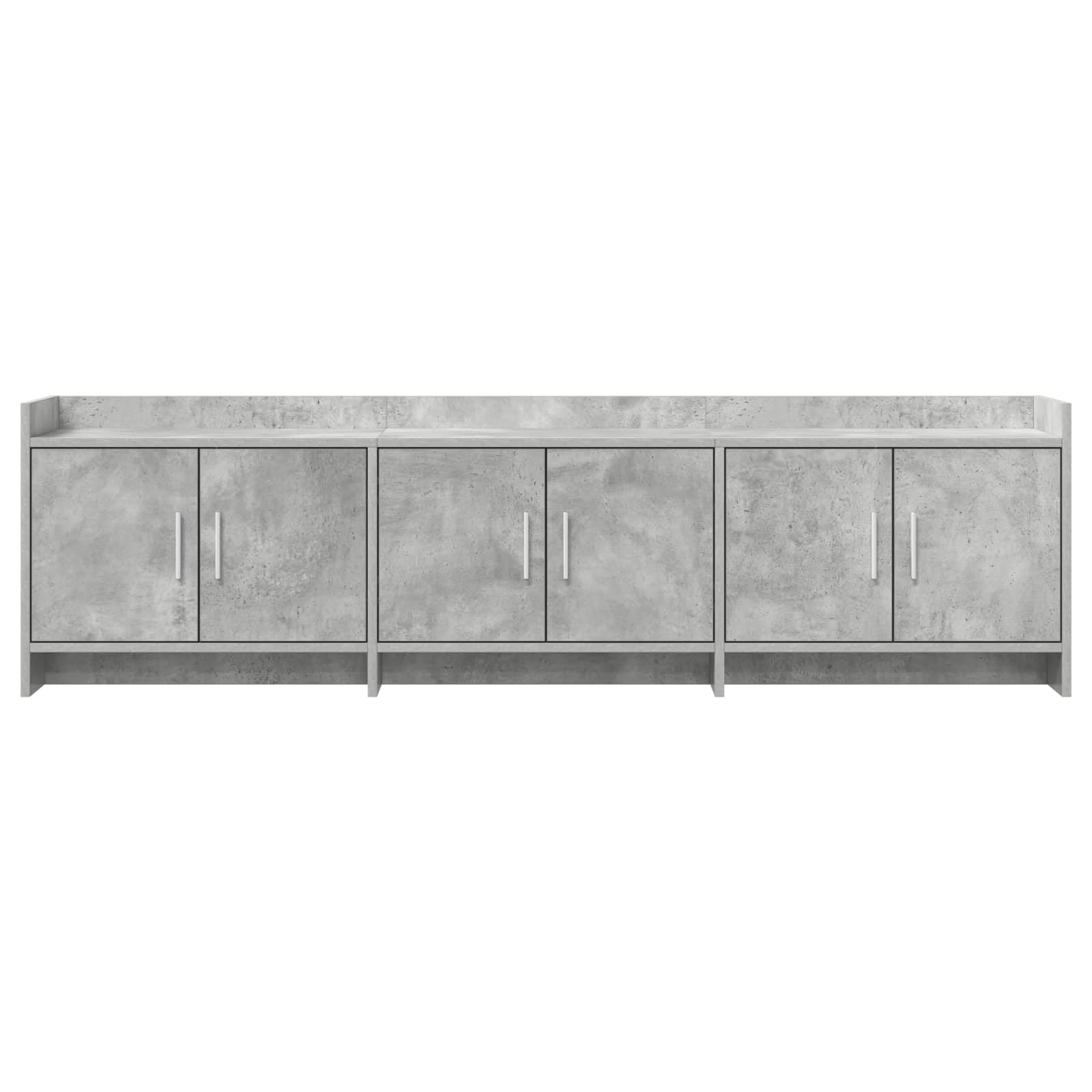 Szafka telewizyjna 168 x 33 x 47 cm Szary Beton