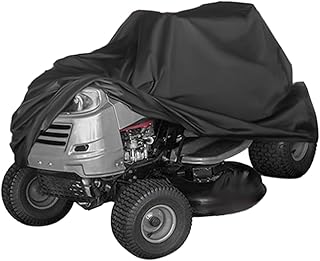 Outanaya Cortador De Grama Para Equitação Capa De Carro Máquina De Grama Capa De Trator De Jardim Capa De Cortador De Zero Protetor De Máquina De Grama Ao Ar Livre Conjunto De Capa De