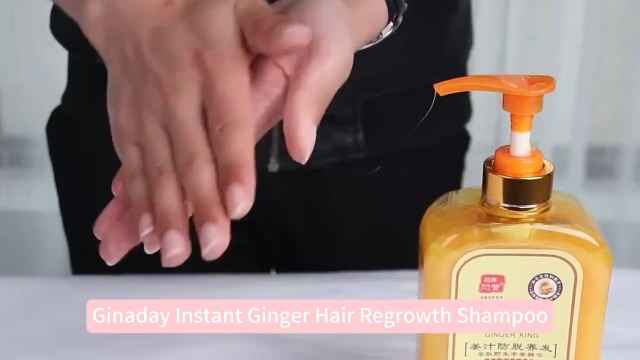 Amazon.com: Ginaday Instant Ginger Hair Regrowth Shampoo, Ginger