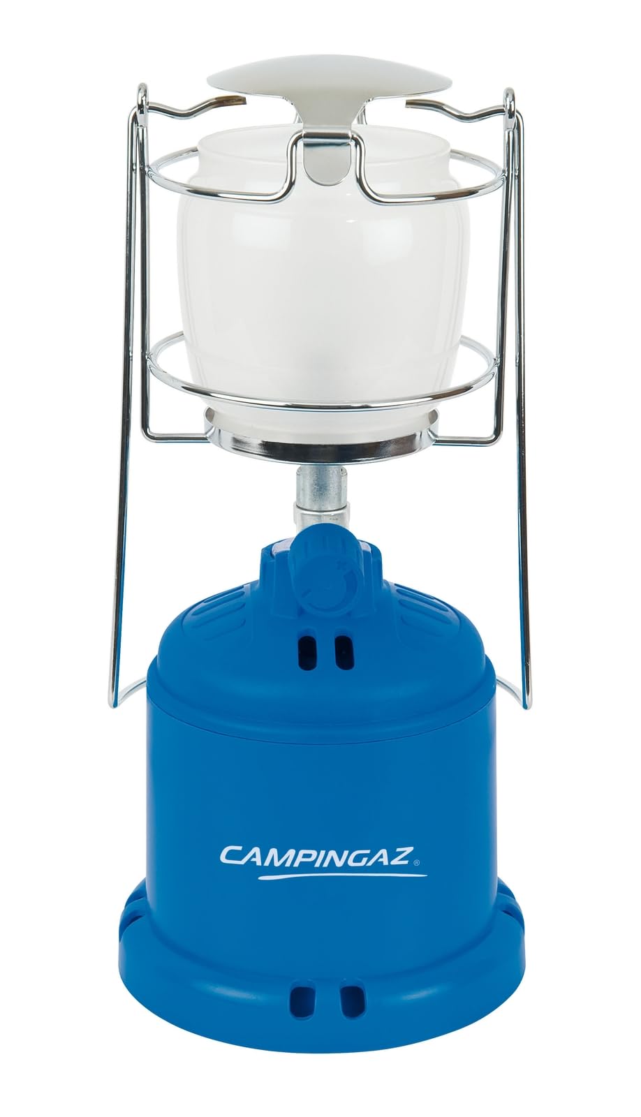 Campingaz Gaslampe 206 L - Blau - Metall - Gebürstet - Feuerzeuglampe