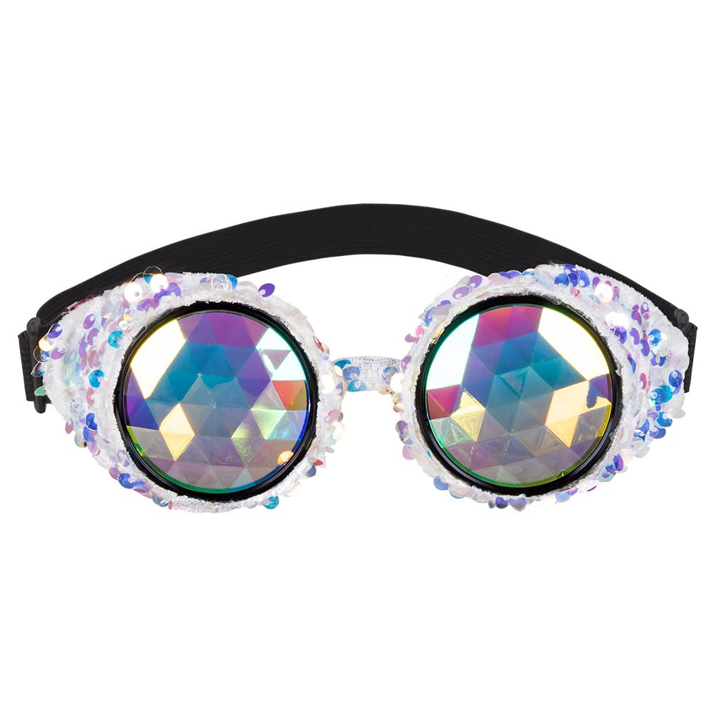 Boland - Mirage party glasses, for adults, glasses, holographic glasses, headpiece, carnival, theme party