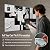Sound Absorbing Wall Art, 8 Pack Acoustic Art Panels, Self-Adhesive Decorative Wall Panels for Home Office Recording Studio, 47.2 x 31.4 in (Black & White)