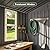 COMHOMA Outdoor Storage Shed with Window,Metal Lockable Garden Toolhouse, Ventilated Weather-Resistant Backyard Utility Workshop for Storage(Light Grey,6x4ft)