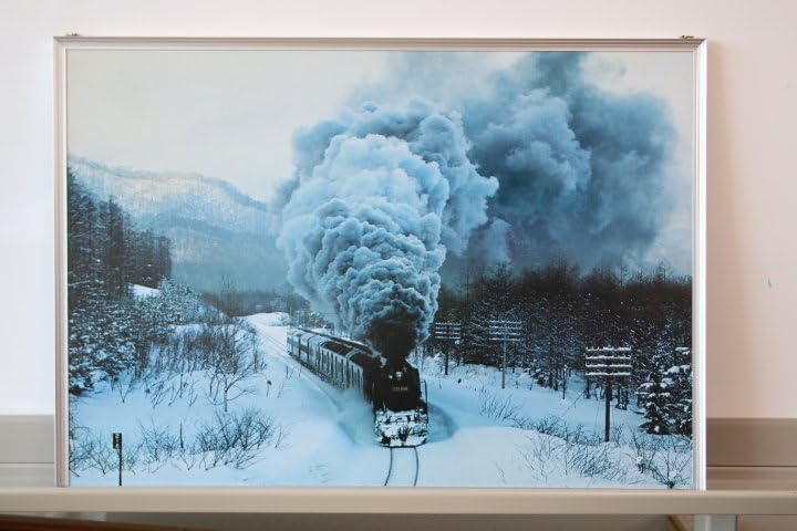 Amazon.co.jp: 鉄道 写真パネル3種 スチレンボード アルミ額 524