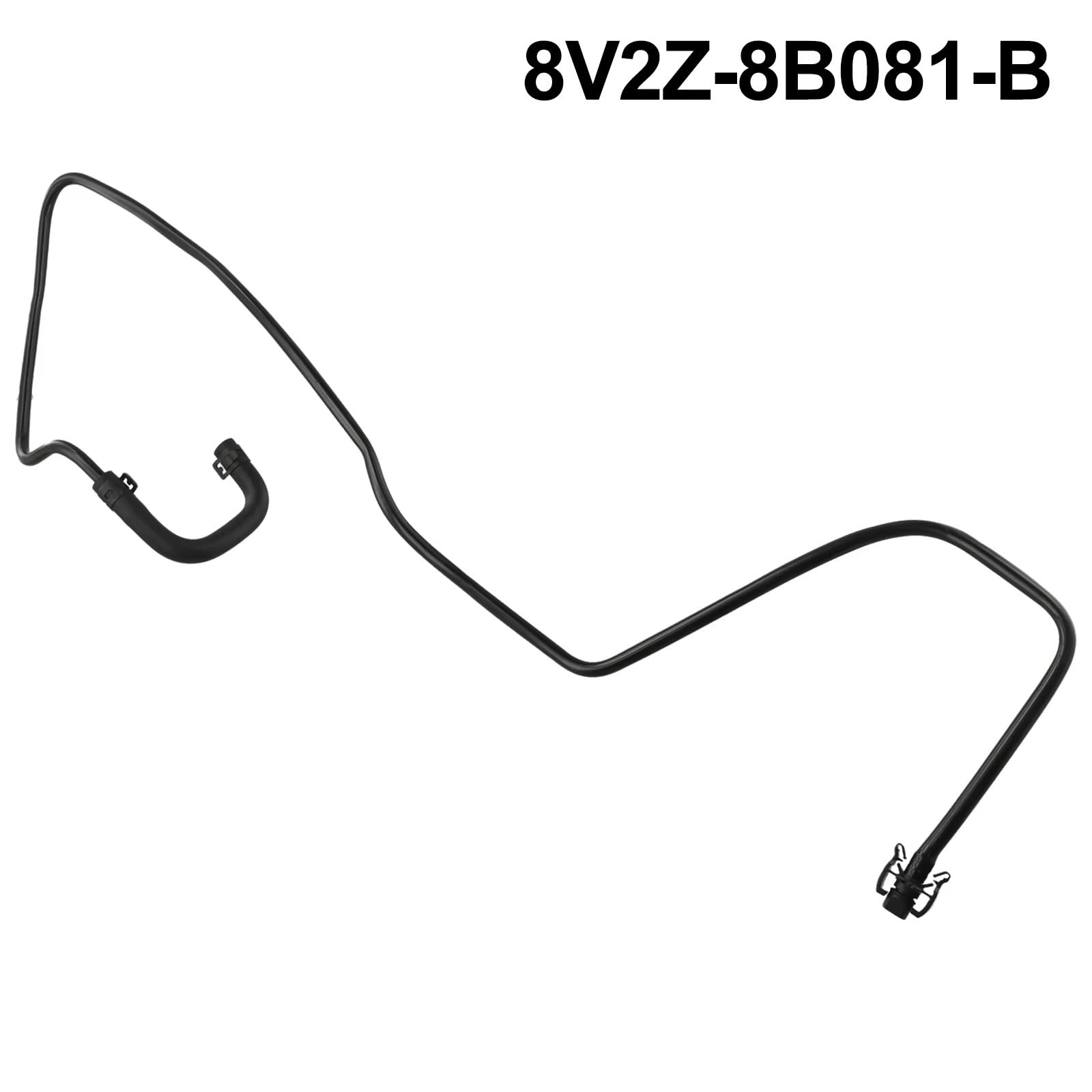 Wąż przelewowy do Ford Fiesta SE 1,6 l (2011-2019), numer części 8V2Z-8B081-B, część zamienna do zbiornika płynu chłodzącego