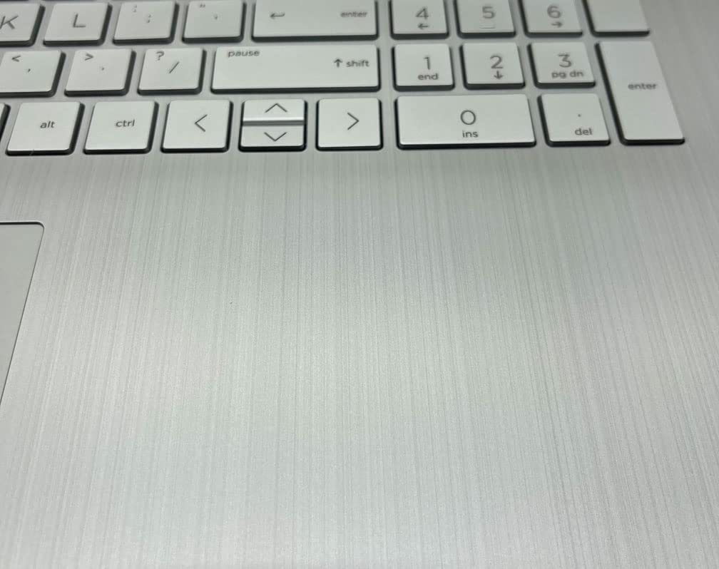 Replacement for HP Laptop 17-by 17T-by 17-CA 17Z-CA Upper Case Palmrest Touchpad US Backlight Keyboard Assembly with ODD L92783-001 Natural Silver