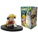 Skynomad Figura de anime My Neighbor Totoro - Estatua coleccionable de PVC de Totoro | Modelo de exhibición inspirado en Studio Ghibli para decoración del hogar y escritorio, fanáticos del anime y el