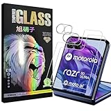 対応 Motorola Razr 50 フィルム 【2+2 枚セット-AGC旭硝子】 Motorola Razr 50S ガラスフイルム 【2枚】+ レンズフィルム 【2枚】 moto Razr50S 液晶保護フィルム さらさら 強化ガラス 液晶 ガラス レンズ保護 ケース 【 日本旭硝子素材採用 硬度9H 耐衝撃 飛散防止 超薄 厚さ0.26mm 気泡ゼロ 3D Touch対応 高感度 撥油性 指紋防止 超耐久 ラウンドエッジ加工 】TZ-RAZR5022