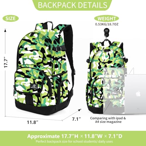rickyh style Boys and Girls Kids Backpacks, Lightweight Backpack 18.5 x 13.75 x 8.75 Inches lunch bags 10 x 8 x 3.21 Inches Kids Backpacks for School and Travel, BPA Free2