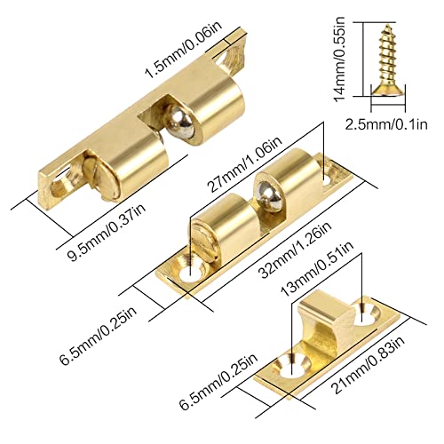 Bubuyun 15PCS Chiusura Scatto Serratura