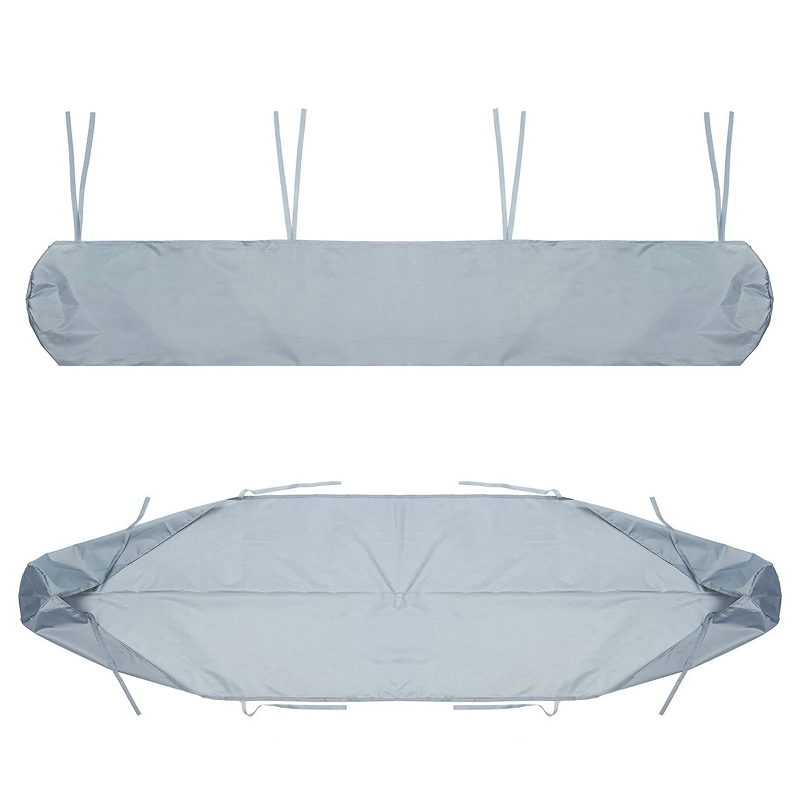 Funda Protectora para Toldos Jardín para Patio, Funda para Cubierta De Toldo Protección Solar Cubierta Impermeable para El Polvo Bolsa De Almacenamiento De Toldo, para Jardín Al(Size:3M,Color:Gris)