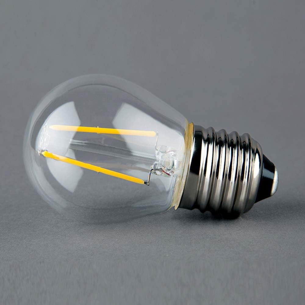 6pc 4w 8w 12w E27 E14 Lámpara Led Clara 220v G45 Bombilla Led Filamento 3000k Edison Globe Ball Light Bombilla De Ahorro De Energía, E27 12w