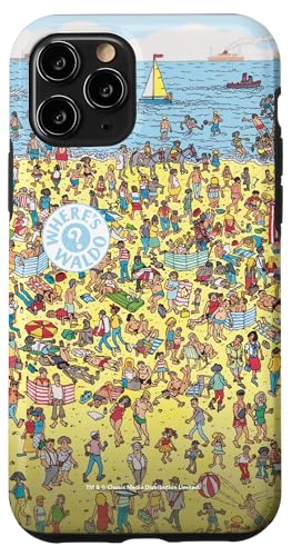 ウォーリーをさがせ! the Beach Scene Front & Back スマホケース iPhone 11 Pro 用