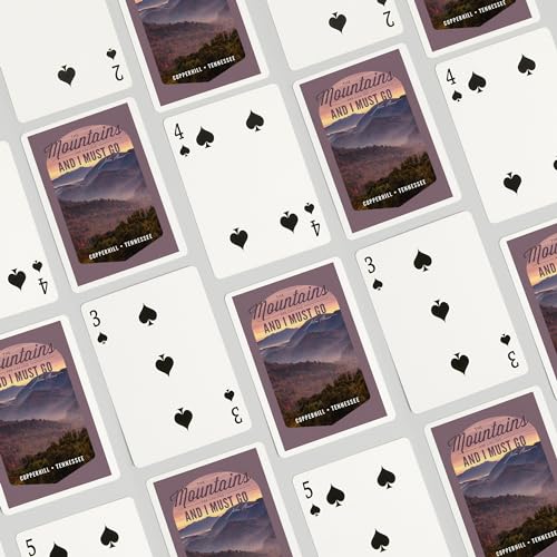 Juegos de cartas Poker Lantern Press 52 naipes miniatura 4