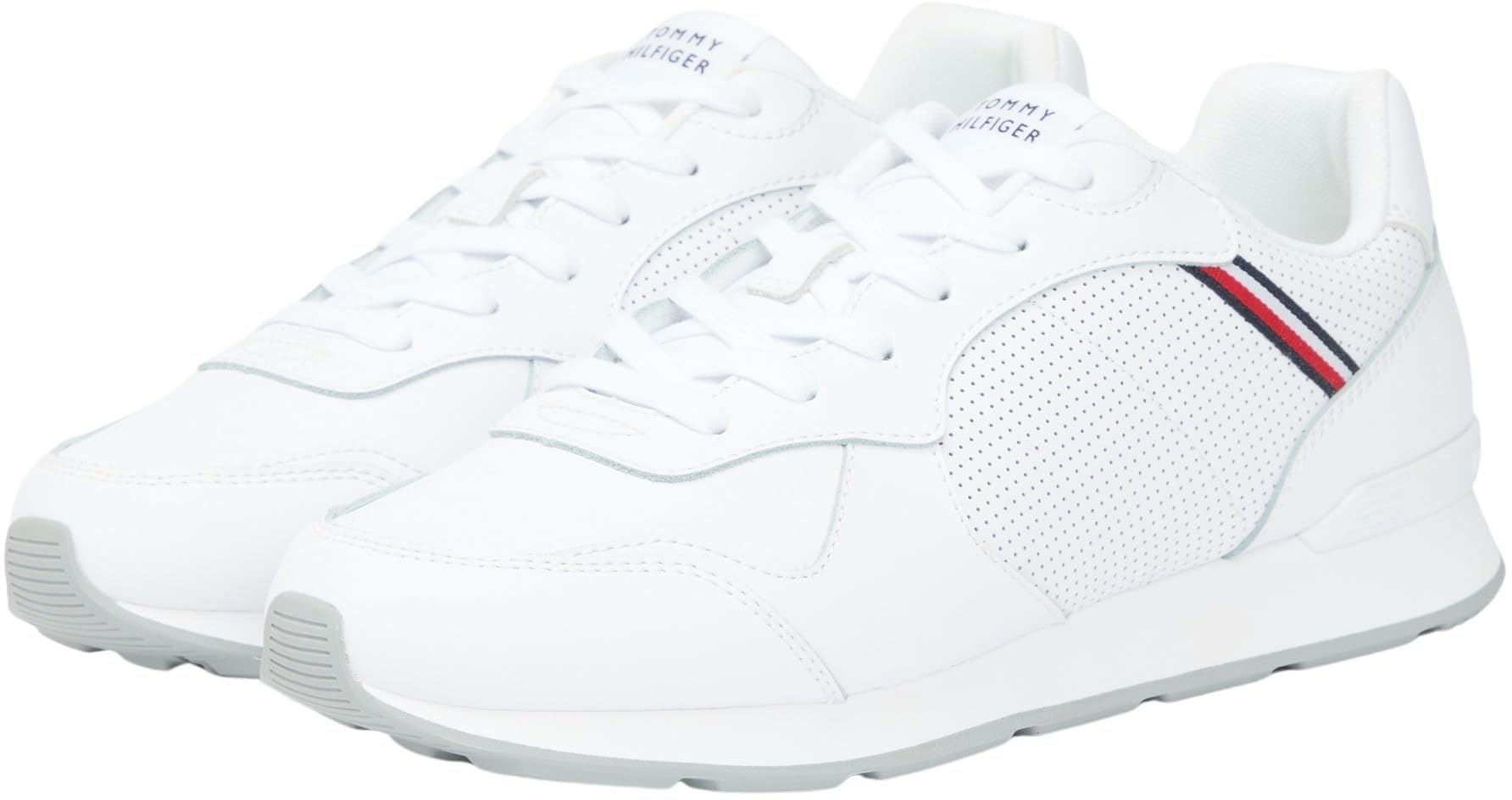 Tommy Hilfiger Herren Runner Icon Leather Fm0fm05740Low Top