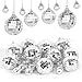 20 Stück Disco Spiegel Ball, 3 Größen 3cm 5cm 6cm Silber Discokugel Silber Spiegelkugel zum Aufhängen, Silber Hängekugel Disco Ball Party mit Hängendem Ring Für Party Dekoration Silber Discokugel günstig Kaufen-20 Stück Disco Spiegel Ball, 3 Größen 3cm 5cm 6cm Silber Discokugel Silber Spiegelkugel zum Aufhängen, Silber Hängekugel Disco Ball Party mit Hängendem Ring Für Party Dekoration