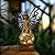Suyorpe Flower Fairy Garden Decor,Garden Fairy Statues Outdoor,Solar Powered Outdoor Fairy Figurine Accessories,Patio Lawn Yard Porch, Resin Ornaments for Outside Gifts,9.45 Inches Tall