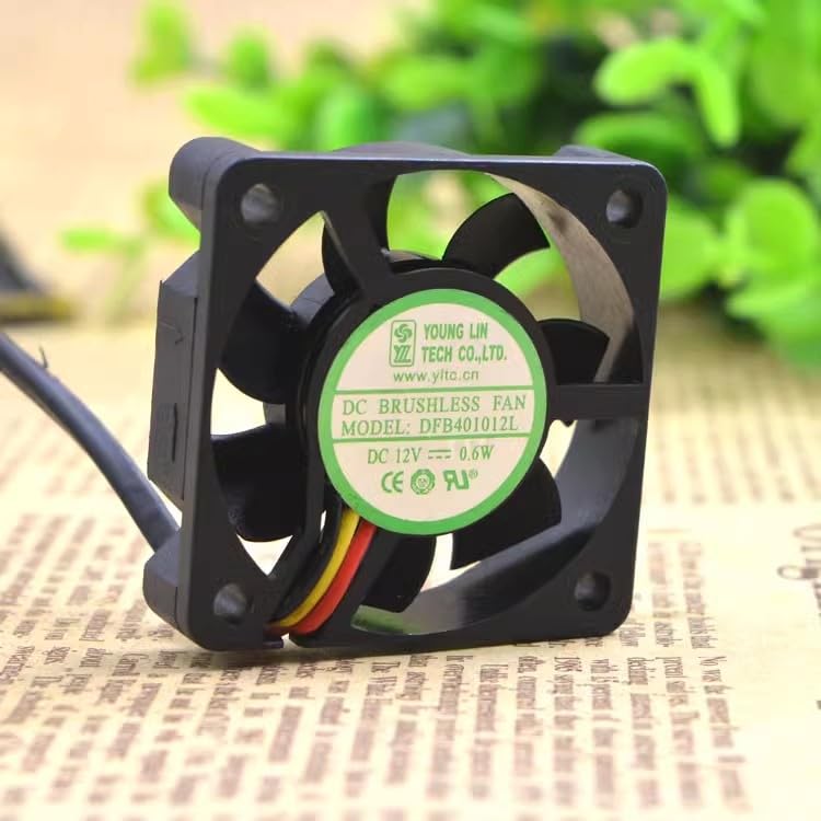 4cm 4010 DFB401012L 12V 0.6W Dual ball Super quiet cooling fan