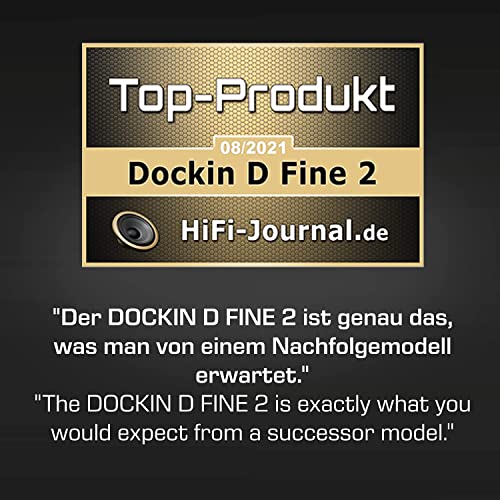 DOCKIN D FINE 2 Stereo Bluetooth Speaker 50W, Luid Draadloos Boxen voor Buiten-en Binnen, Bass Versterker Equalizer, Draagbaar, IP55 Waterdicht, 12 uur Speeltijd, Geïntegreerde 7.500 mAh Powerbank - Afbeelding 3