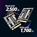 DATO M.2 2230 SSD 512GB, PCIe Gen3x4 NVMe 1.3 Internal Solid State Drive, Up to 2500/1700 MB/s, DP330 Series
