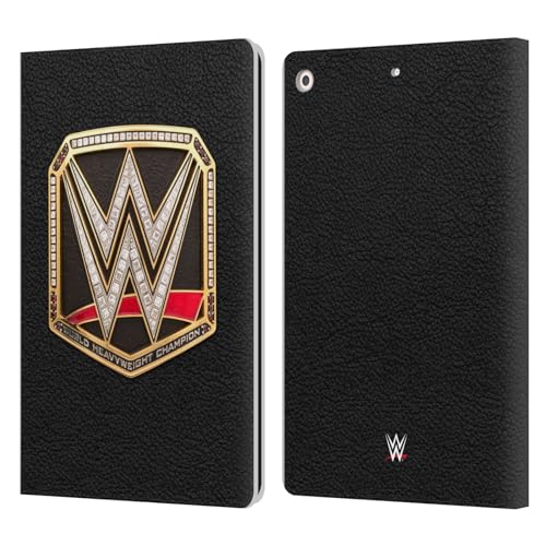 Head Case Designs Officially Licensed WWE Championship Title Belts Leather Book Wallet Case Cover Compatible with Apple iPad 10.2 2019/2020/2021