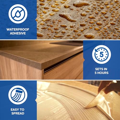 Image of Fevicol Marine - Fast Setting | Best in class waterproof adhesive | Superior Coverage | Bonds with Plywood, Laminates | 20Kg