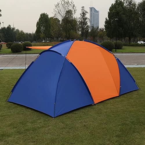 Carpa portátil grande impermeable para camping 5 personas miniatura 2