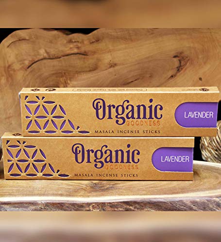 Song Of India Organic Goodness Masala Incense Combo Varienty Pack (Lavender) #TOP4