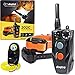 Dogtra 202C Two Dogs Remote Training Collar - 1/2 Mile Range, Waterproof, Rechargeable, Shock, Vibration - Includes PetsTEK Dog Training Clicker