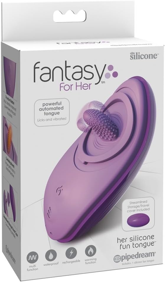 Pipedream Products Fantasy for Her, Silicone Fun Tongue