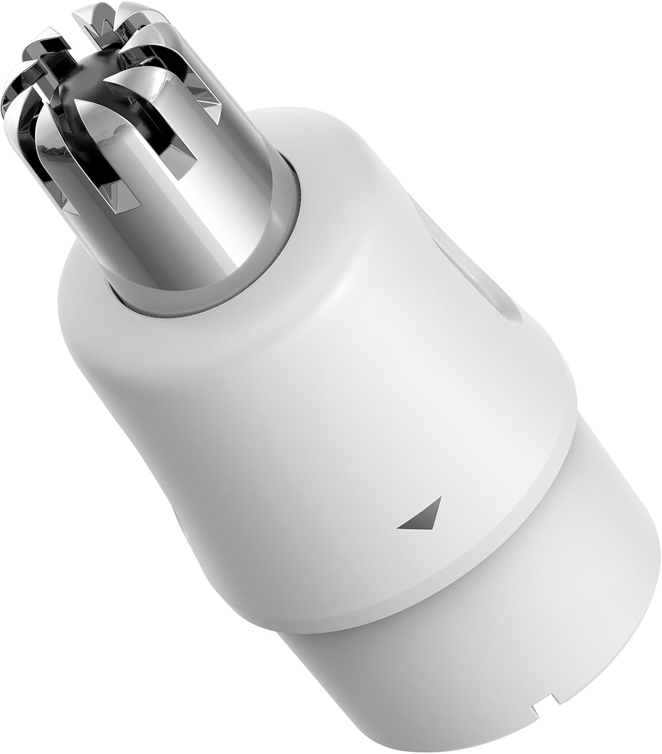 Genuine Magnetic Replacement Nose Hair Blades - Only Fit for H1 & H3 Body Hair Trimmer, Electric Nose & Ear Hair Trimmer, Easy Snap-On & Rinseable, Durable Stainless Steel, 1 Pack (White)