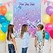 ILIEMOC Pin The Tail Games- Pin The Tail On The Mermad Party Game with 24 Tails Large 20.5x28.3 Inch Poster for Family Birthday Party Decor Ocean Theme Events 2 Thickened Blindfolds Included (Ocean)