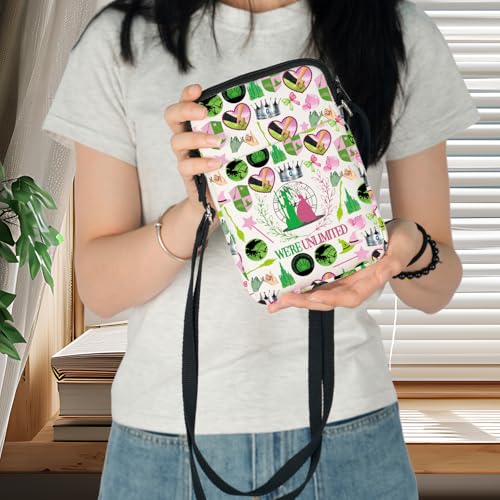 WZMPA Witch Musical Crossbody Bag Theater Music Lover Gift Together We're Unlimited Shoulder Bag Theater Drama Merch (Were Unlimited -CB) by WZMPA - Used condition - Image 2