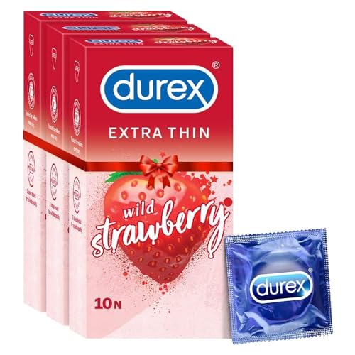 Durex Extra thin Bubblegum Flavoured Condoms For Men- 10s product image 11