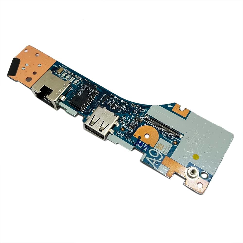 JINTAI USB Power Button Board Replacement for Lenovo ThinkPad E495 20NE 02DM046 NSC061