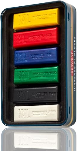Miniatura 9 de Derwent Inktense 2306162 Bloques XL 12 latas, juego de 12, bloques extra grandes de 2.36 pulgadas, solubles en agua, ideal para dibujar, dibujar y