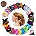 Produktbild Haargummis Scrunchies Samt 30 Farben Haar Gummibänder Samt Scrunchies Haarbänder Elastische für Damen oder Mädchen Haarschmuck