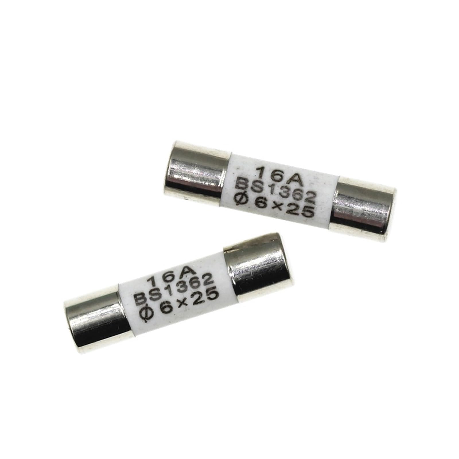Fusibile del tubo ceramico, Fusibili Ceramici 6x25mm 250V RO57 BS1362 Confezione Da 10 0,5A-30A(10PCS 7A)