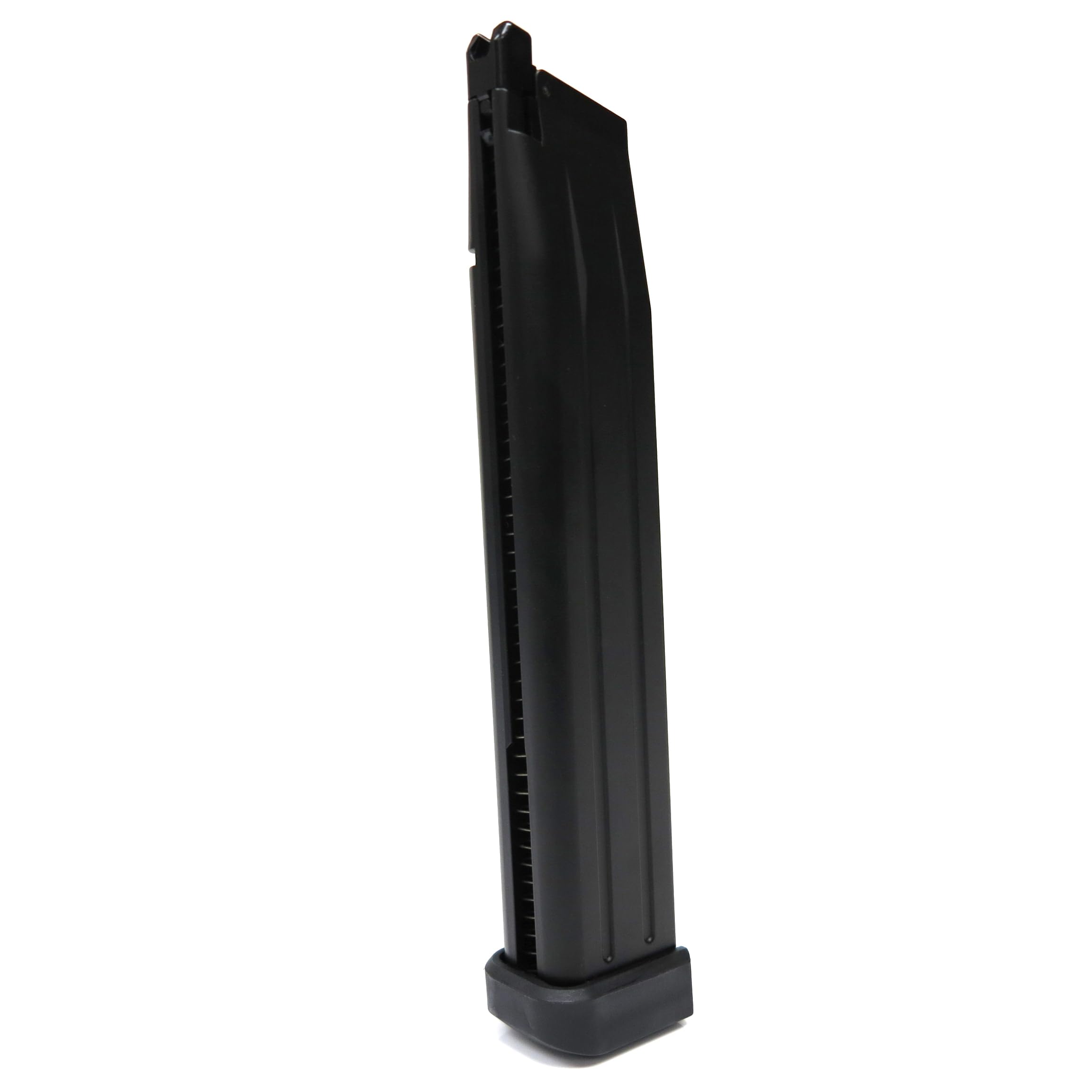 WE 50rd Gas Magazine for AW Custom, Tokyo Marui, WE Galaxy 5.1 & Hi-Capa Series Airsoft GBB (Black)