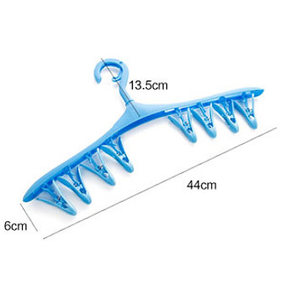 Drasawee Multi Function Underwear Socks Home Closet Clothes Drying Hanger Racks 5Pcs Pack