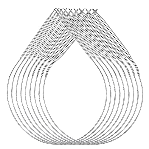 Coopay Set Ferri Circolari 40 cm Acciaio, 2,5-10 mm