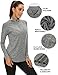 LURANEE Activewear for Women, Plus Size Long Sleeve Dry Fit Athletic Tops Relaxed 1/4 Zip Pilates Running Cycling Jogging Pullover Gym Hiking Jacket Outfits Tops for Leggings Grey XL