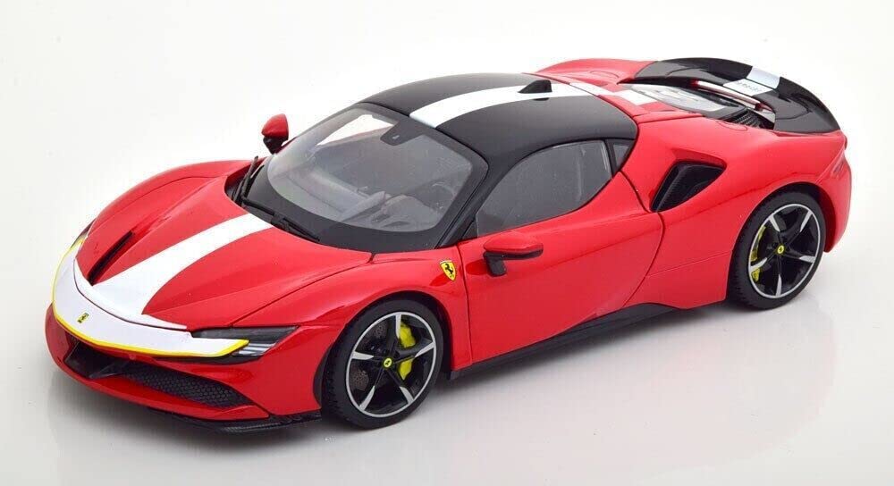 ブラーゴ 1/18 フェラーリ SF90 ストラダーレ アセット フィオラノ ブラゴ 1/18 SF90 ストラダーレ アセット フィオラノ レッド