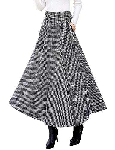 Plus Size Skirts for Women Curvy Fall Winter High...