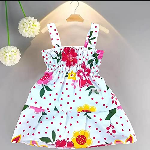 Image of Lukup Cute Stylish Girls Frocks & Dresses (Set of 4 PCS)