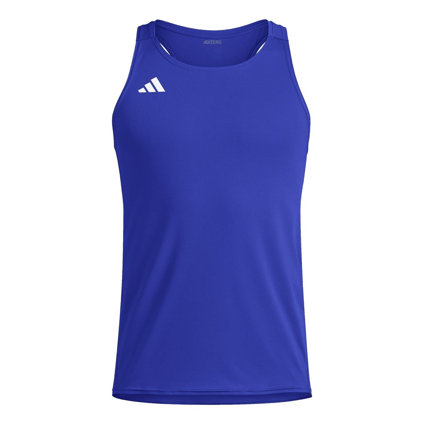 adidas Men's Adizero Essentials Aeroready Running Singlet Shirt, Team Royal Blue, XL