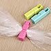 Cozihom Reusable Plastic and Metal Squeeze Bread Bag Clips, Assorted Color, 6 Pack