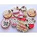 Baby Shower Cookie Cutters 5-Pc. Set Made in the USA by Ann Clark, Onesie, Bib, Rattle, Baby Bottle, Baby Carriage