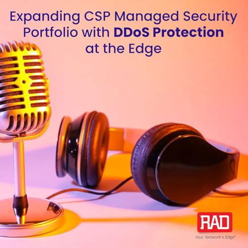 Page de couverture de RAD DDoS Protection at the Network Edge - Ep 3