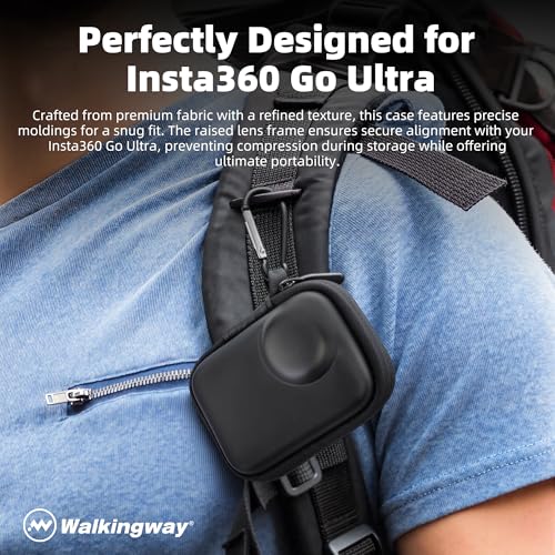 Estuche rígido para Insta360 GO Ultra, negro miniatura 2